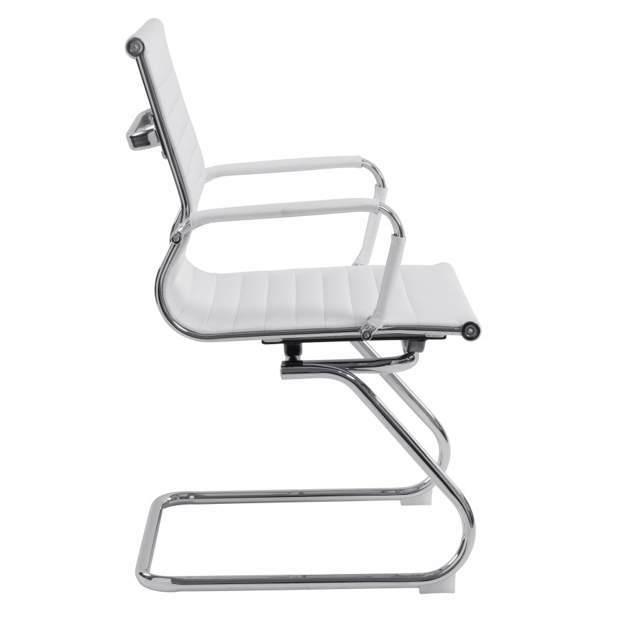 Aura Leather Cantilever Office Chair